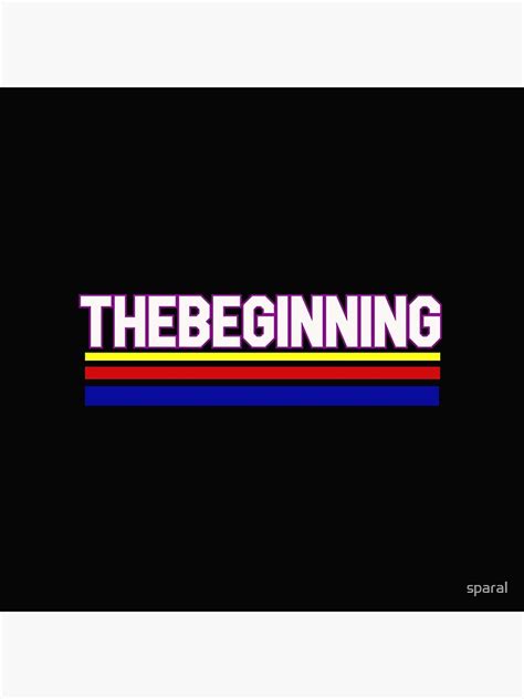 The Beginning Plain Text Art Poster For Sale By Sparal Redbubble