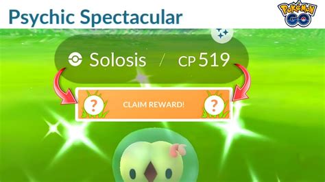 Speedrunning Psychic Spectacular Research For Shiny Solosis Pokemon
