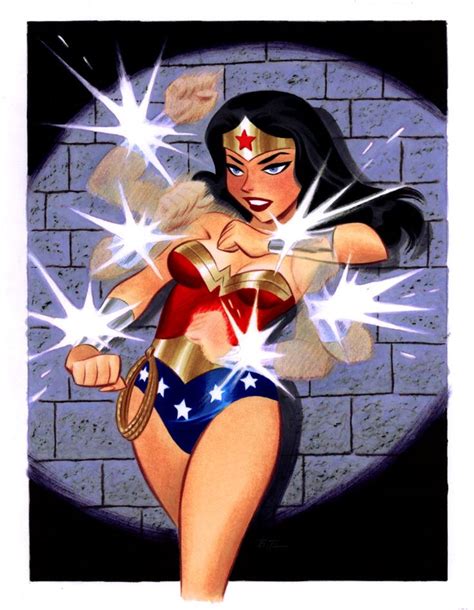 Wonder Woman Bullets And Bracelets By Bruce Timm Art Of Bruce Timm Pinterest Bruce Timm