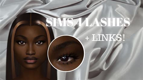Sims 4 Makeup Lashes Cc Links 2022 Youtube