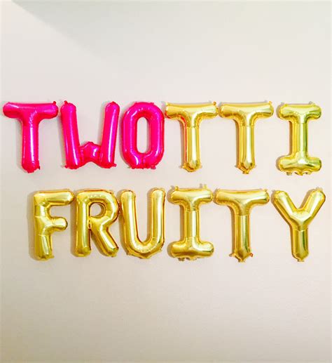 Twotti Fruity Twotii Fruity Party Twotti Fruitti Watermelon Etsy