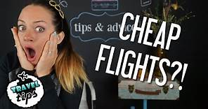 TRAVEL TIPS: How to Get Cheap Airline Tickets