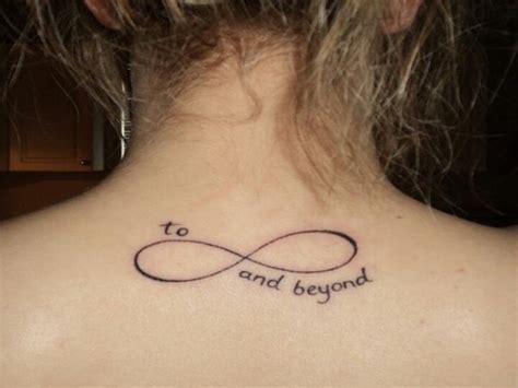 Infinity & beyond tattoo on finger. 55 Toy Story Tattoos That Would Make Pixar Proud - TattooBlend