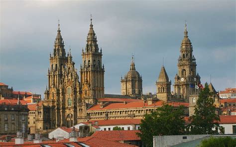 Cathedral Of Santiago De Compostela Galicia Spain Architecture Revived