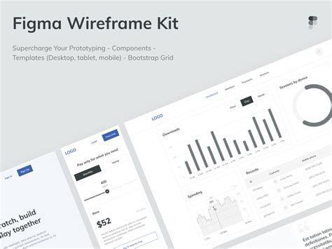 Study focus room education degrees, courses structure, learning courses. Wireframe Kit for Figma - Freebie Supply