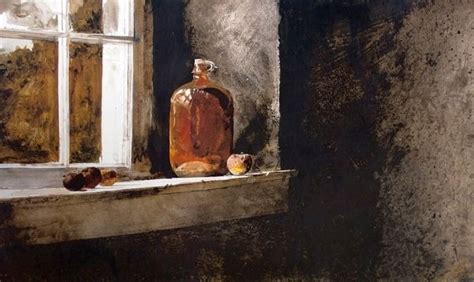 Andrew Wyeth — Willards Lunch “strong Cider And Apples” Andrew
