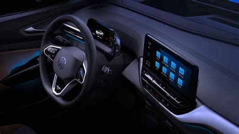 Vw Id4 Interior Teased Before September Full Debut Automoto Tale