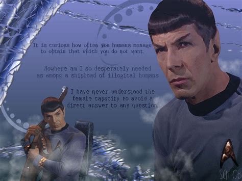 Dr Spock Star Trek Quotes Quotesgram