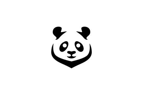 Panda Logo Template Logo Templates Creative Market
