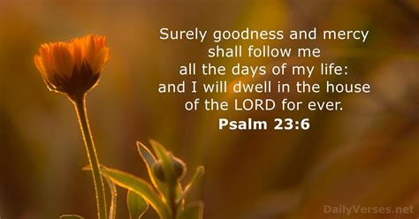 Psalm 236 Bible Verse Kjv