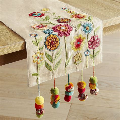 Something To Cheer About Our Brightly Colored Table Runner With