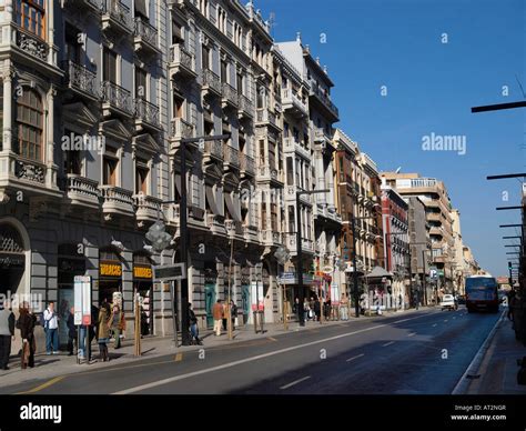 One Of The Cities Main Commercial Streets Calle Gran Via De Colon