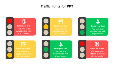 Perfect Traffic Lights For Ppt Powerpoint Slide Presentation