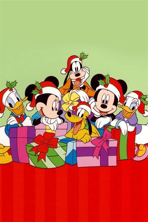 Mickey Mouse And Friends Christmas - 640x960 - Download HD Wallpaper ...