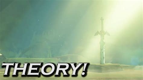 theory the rusted master sword zelda breath of the wild youtube
