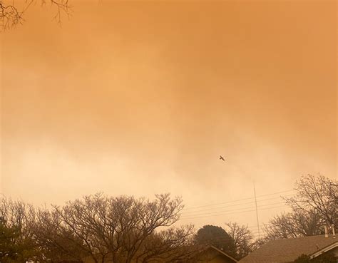 Texans May Have Noticed Dusty Skies Over The Past Few Days The Reason