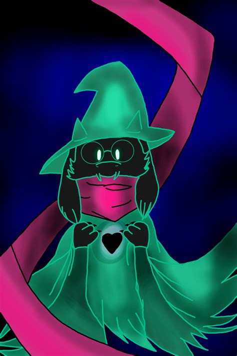 A Drawing Of Ralsei I Made Using Krita Rdeltarune