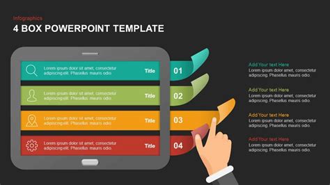 4 Box Powerpoint Template And Keynote Diagram
