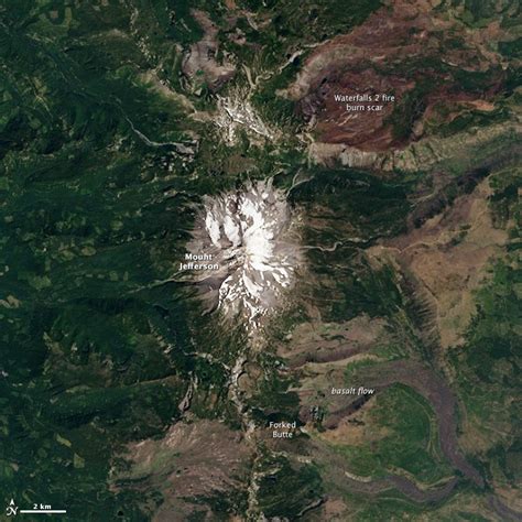 Mount Jefferson Image Of The Day Image Of The Day Nasa Earth