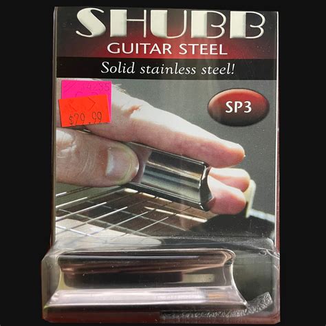 Shubb Sp3 Stainless Steel Slide Double Cutaway Miami Guitars