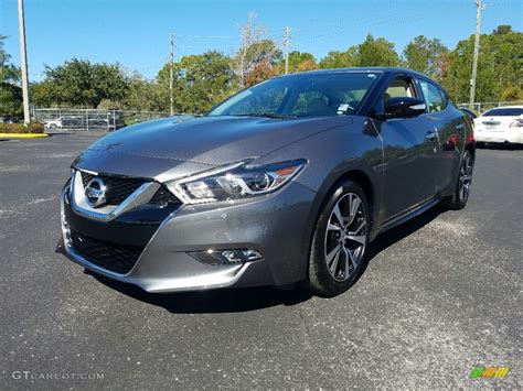 2017 Gun Metallic Nissan Maxima Sv 118763114 Photo 12