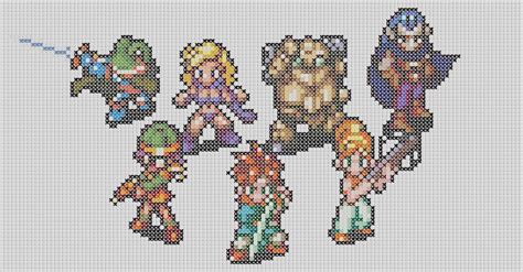 Chrono Trigger Party Cross Stitch Pattern Etsy