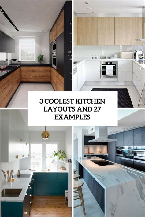 This design is perfect for long and narrow spaces. 3 Coolest Kitchen Layouts With 27 Examples - DigsDigs