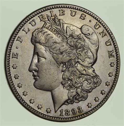 1893 Morgan Silver Dollar Circulated Property Room