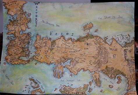 Tumiwa Game Of Thrones Map Collections
