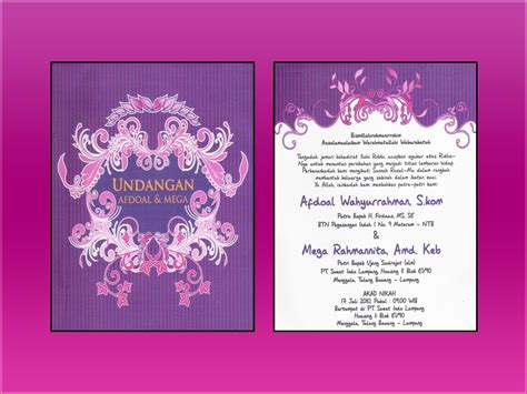 Undangan Nikah Joy Studio Design Gallery Best Design