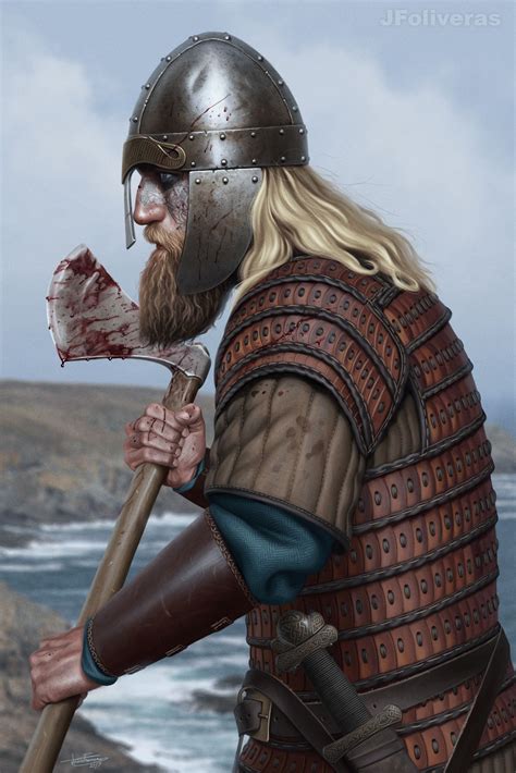 Jarl Yngvar A Dane Viking By Joan Francesc Oliveras Pallerols Viking