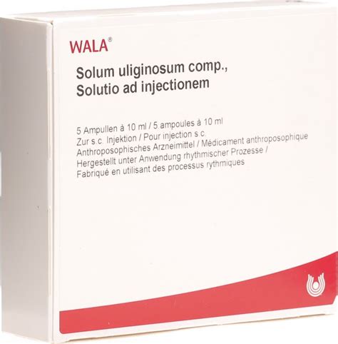 Fentanyl should be given only in an environment where the airway can be controlled and by personnel who can control. Wala Solum Uliginosum Comp Injektionslösung 5 Ampullen ...