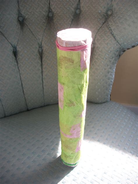 Recycled Rain Stick Kids Craft