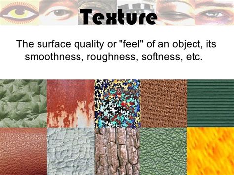 The Visual Elements Of Art Texture