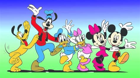 Merry Band Donald Duck Daisy Duck Mickey Mouse Pluto And