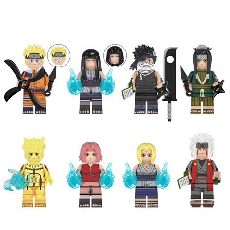 Zabuza Haku Uzumaki Naruto Haruno Sakura Tsunade Minifigures Lego