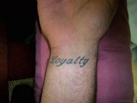 14 Amazing Loyalty Wrist Tattoos Tattoo Designs