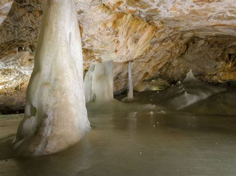 Dobšinská Ice Cave Slovakia A Tourist Attraction Since The 1800s