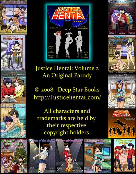 Justice Hentai Volume 2 Superheroes Parody Porn Comics