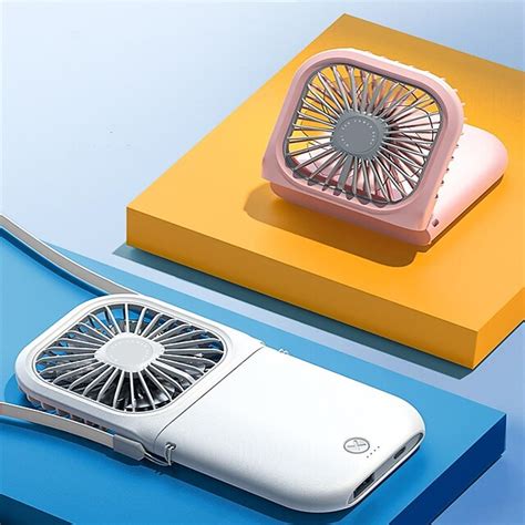 Multifunction Handheld Mini Portable Fan Usb Charging With Mobile Phone