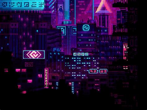 Vaporwave City Lights  Vaporwave City Lights Nightlight Descubre