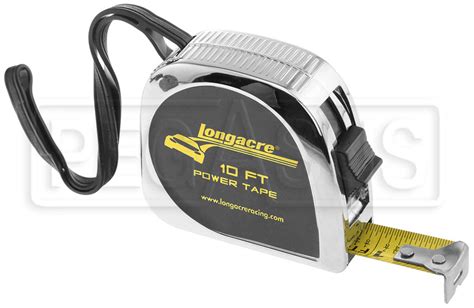 A reliable tape measure is a vital addition to your tool collection. Longacre Tape Measure only, 3/4" x 10' - Pegasus Auto Racing Supplies