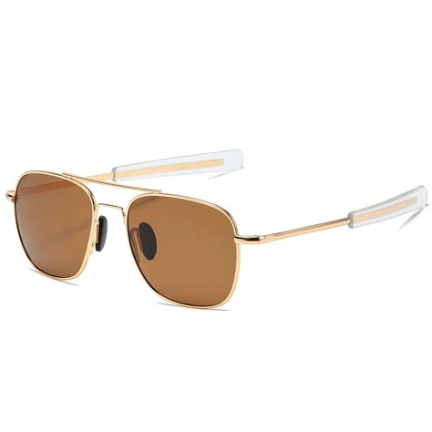Polarized Aviator Sunglasses Mens Army Military Pilot Glasses Bayonet Temple Ebay