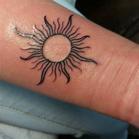 Sun Tattoo Ideas Design Talk