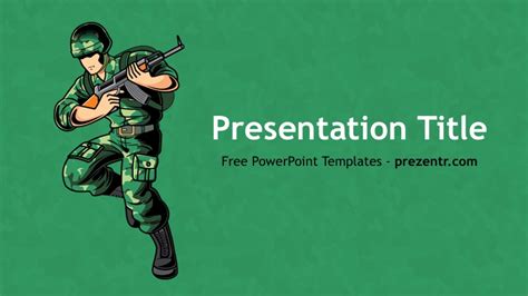 Army Powerpoint Template Preview Prezentr