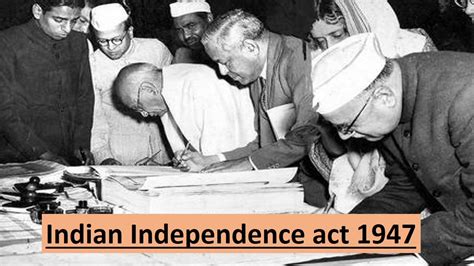 Indian Independence Act 1947 In Hindi Youtube
