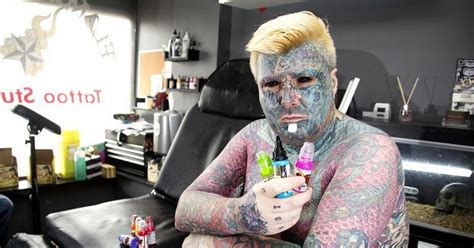 Britains Most Tattooed Man Blasts ‘shallow Women For Rejecting Him