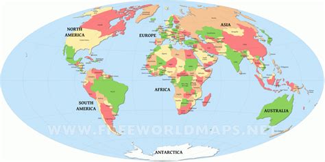 World Map A Clickable Map Of World Countries Inside Printable