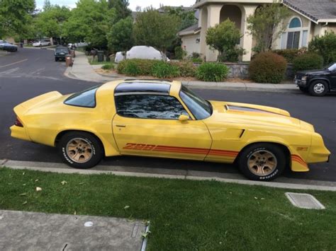 No Reserve Yellow 1981 Camaro Z28 With 350350 And T Tops For Sale