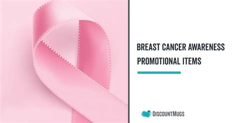 Show Your Support With Breast Cancer Awareness Promotional Items